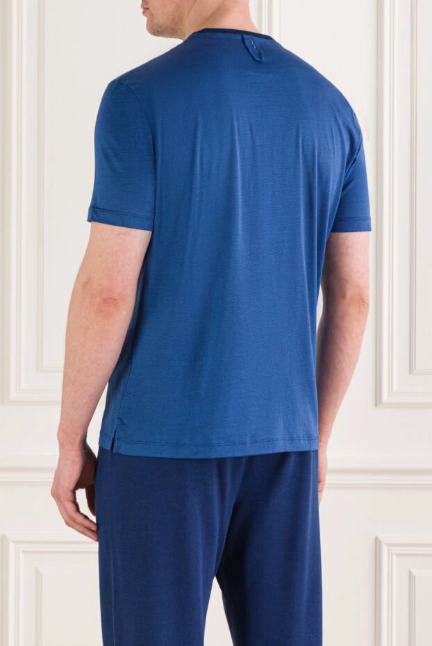 Billionaire blue cotton t-shirt for men 146518 - photo 3