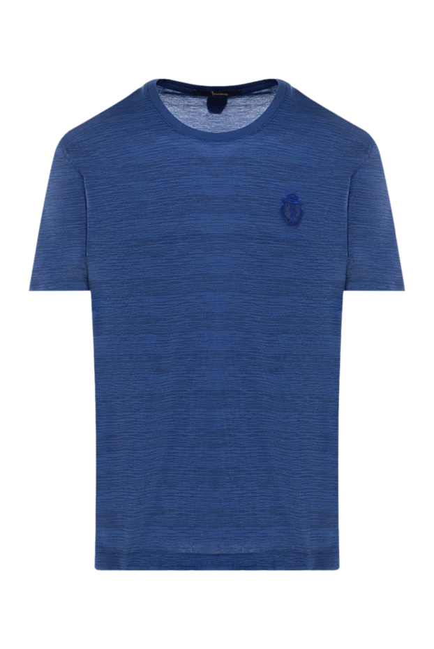 Billionaire blue cotton t-shirt for men 146519 - photo 1