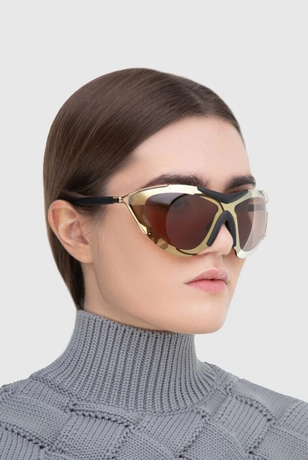 Givenchy woman yellow plastic and metal glasses for women buy with prices and photos 146621 - photo 2