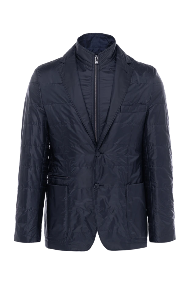 Corneliani man blue polyester jacket for men 146656 - photo 1