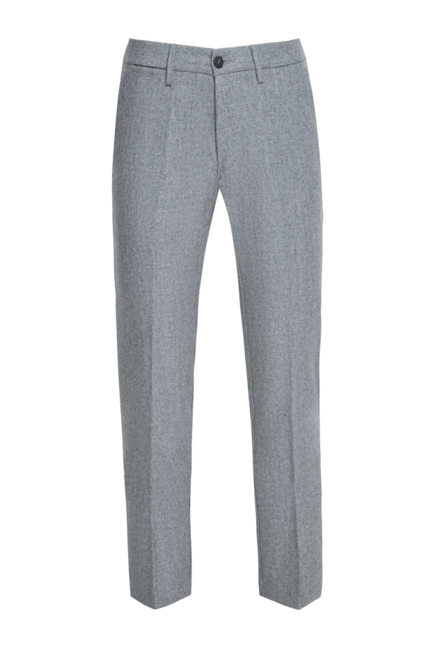 Corneliani man gray wool trousers for men buy with prices and photos 146662 - photo 1