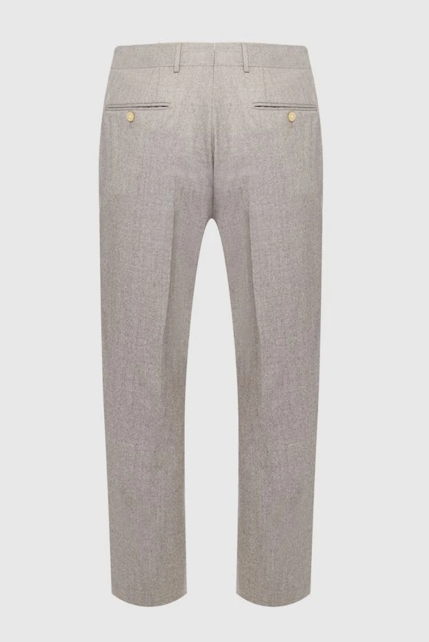 Corneliani мужские брюки из шерсти серые мужские купить с ценами и фото 146669 - фото 2
