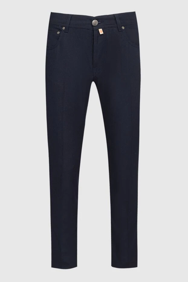 Corneliani man black wool trousers for men buy with prices and photos 146670 - photo 1