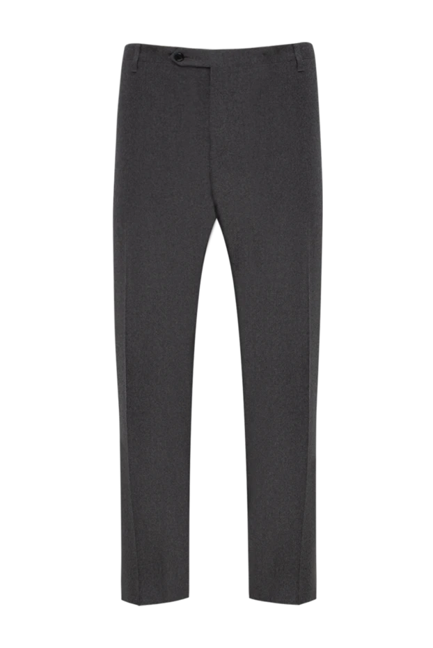 Corneliani man gray wool and cashmere trousers for men 146674 - photo 1