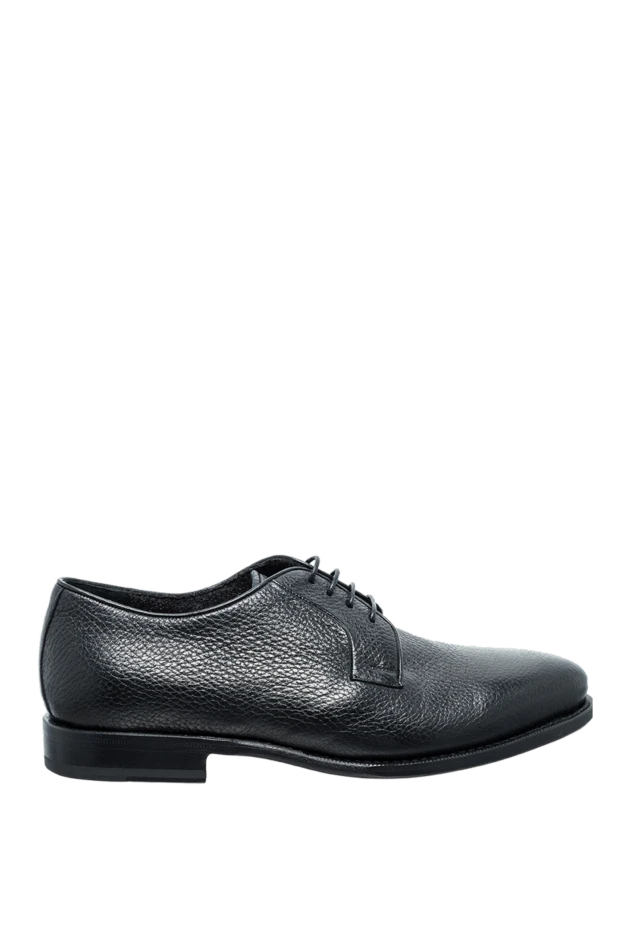 Cesare di Napoli men's shoes made of black leather 146726 - photo 1