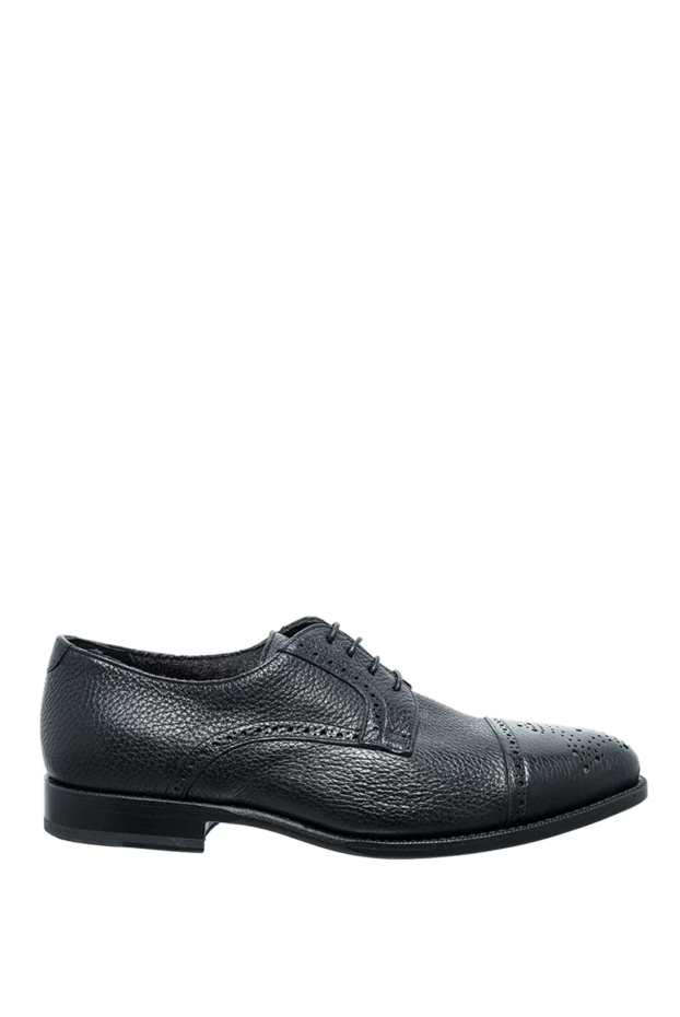 Cesare di Napoli men's shoes made of black leather 146734 - photo 1