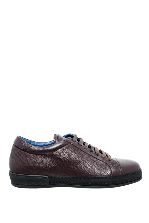 Cesare di Napoli man brown leather sneakers for men buy with prices and photos 146739 - photo 1