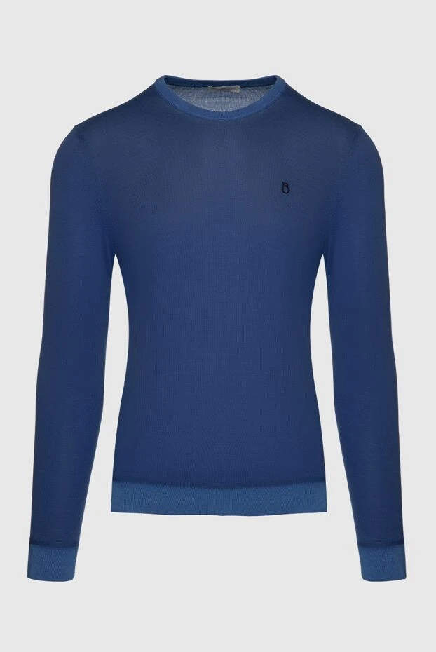 Bilancioni man cotton jumper blue for men buy with prices and photos 146765 - photo 1