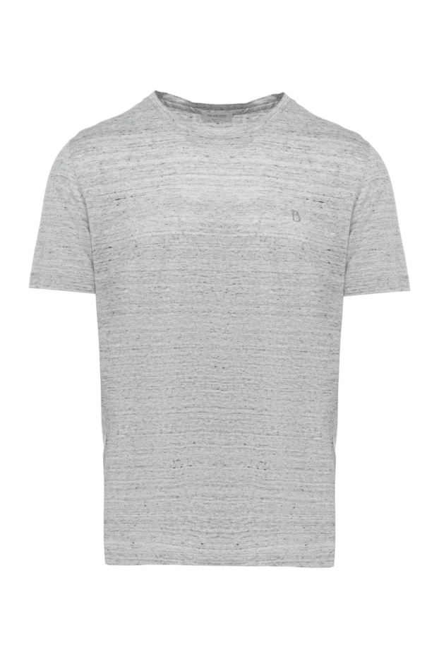 Bilancioni man gray linen t-shirt for men buy with prices and photos 146780 - photo 1