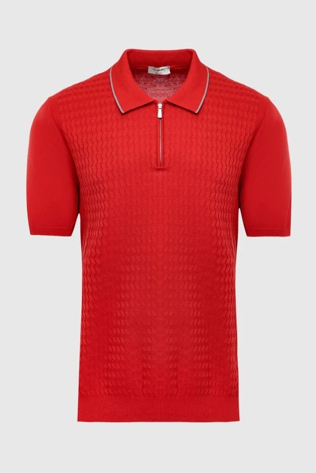 Bilancioni man cotton polo red for men buy with prices and photos 146785 - photo 1
