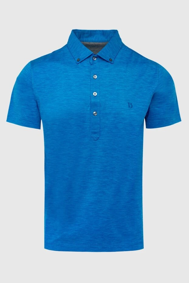 Bilancioni man cotton polo blue for men buy with prices and photos 146789 - photo 1