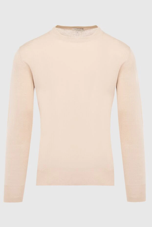 Bilancioni man cotton jumper beige for men buy with prices and photos 146804 - photo 1