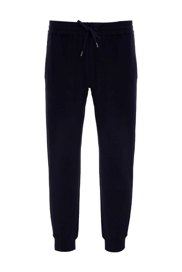 Bilancioni sports pants for men made of cotton blue 146838 - photo 1