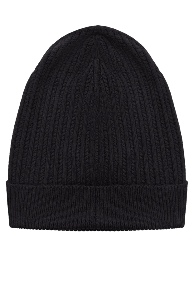 Bilancioni man cashmere and silk hat black for men 146873 - photo 1