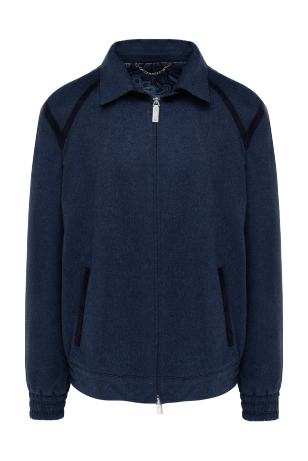 Hettabretz мужские куртка из кашемира и шерсти синяя мужская купить с ценами и фото 146948 - фото 1