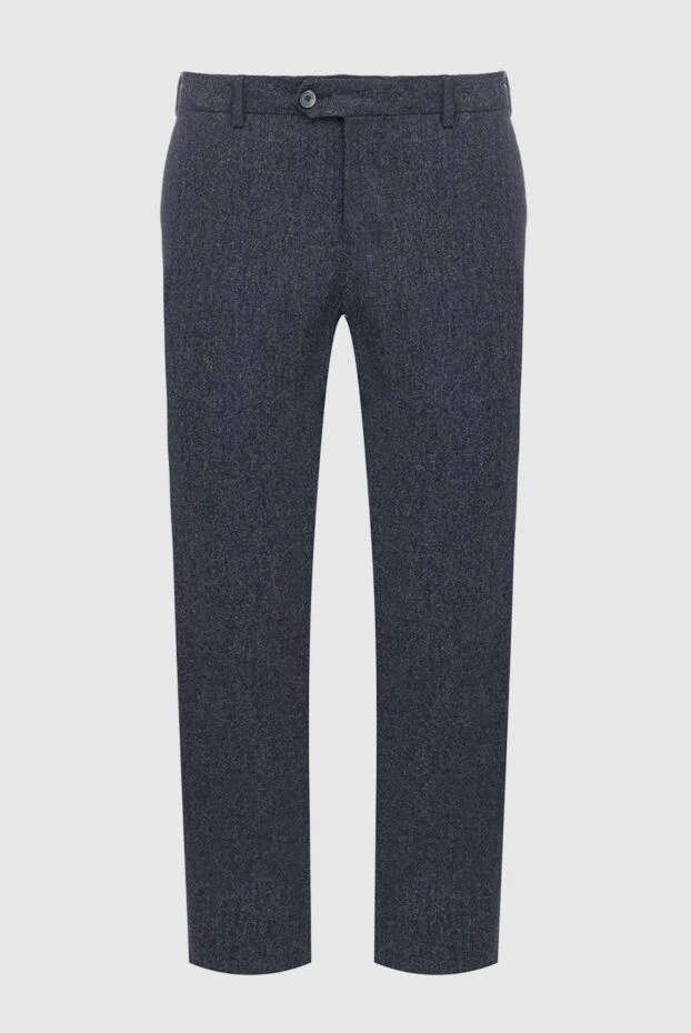 Cesare di Napoli man men's gray wool and cashmere trousers buy with prices and photos 147008 - photo 1