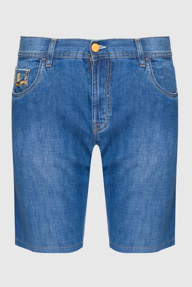 Scissor Scriptor мужские шорты из хлопка синие мужские купить с ценами и фото 147027 - фото 1