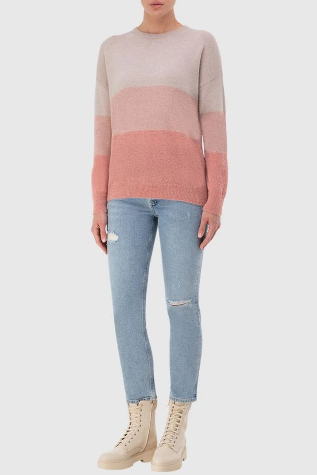 Peserico woman pink wool and polyamide jumper for women buy with prices and photos 147068 - photo 2