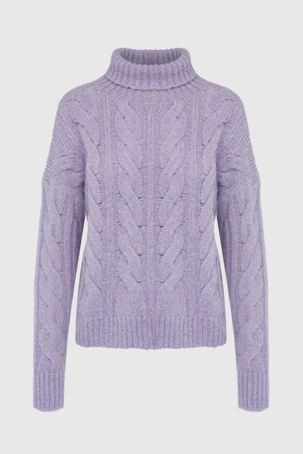 Peserico woman purple wool and polyamide jumper for women buy with prices and photos 147140 - photo 1