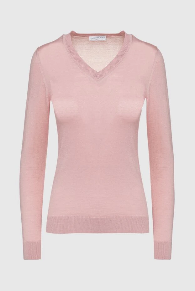 Cashmere & Silk Milano woman pink jumper for women buy with prices and photos 147160 - photo 1