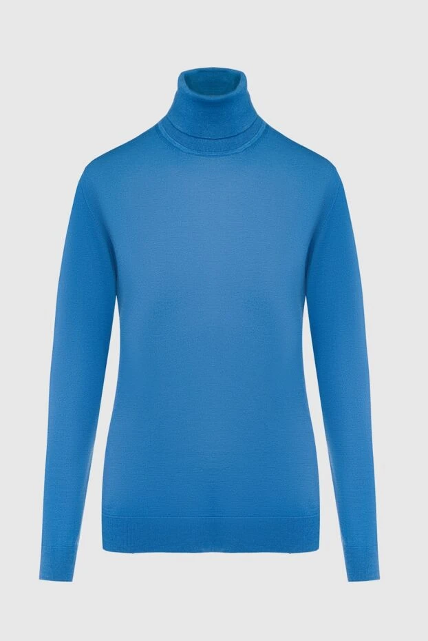 Cashmere & Silk Milano woman blue golf for women buy with prices and photos 147166 - photo 1