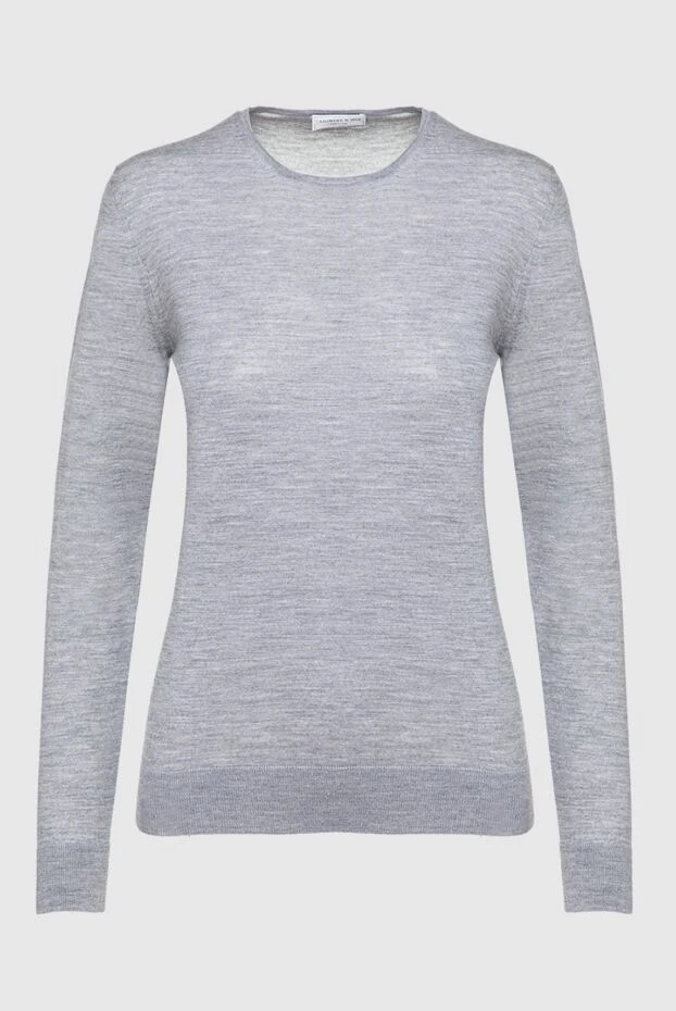 Cashmere & Silk Milano woman gray wool jumper for women buy with prices and photos 147172 - photo 1