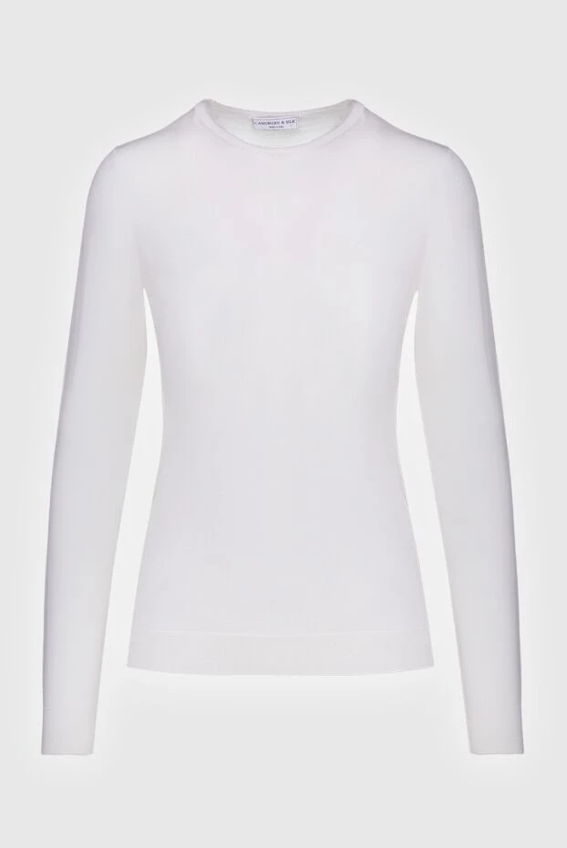 Cashmere & Silk Milano жіночі джемпер білий жіночий купити фото з цінами 147174 - фото 1