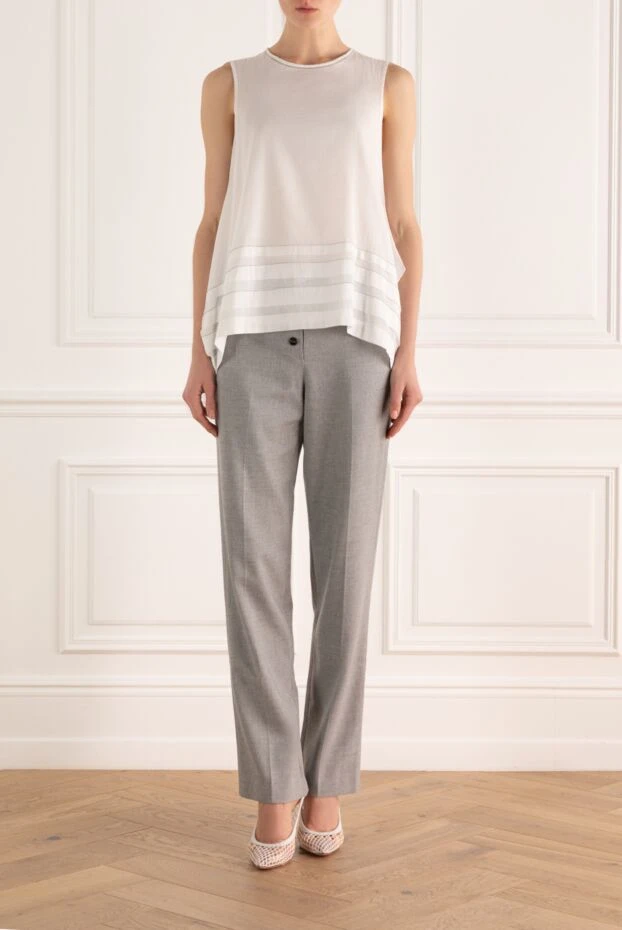 Max&Moi woman gray trousers for women buy with prices and photos 147273 - photo 2