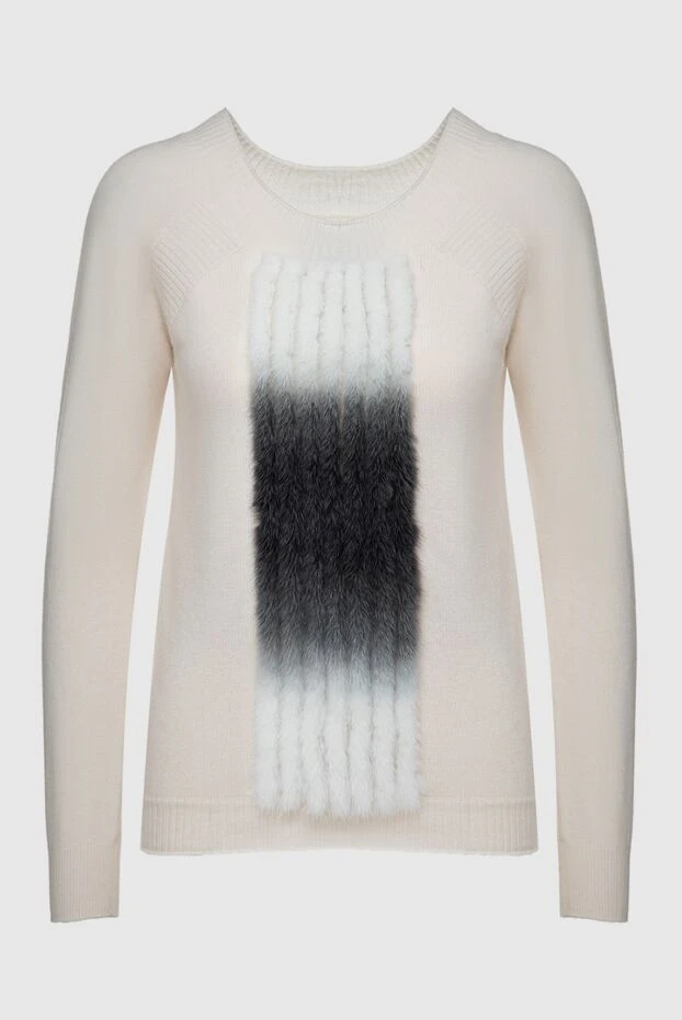 Max&Moi woman gray wool and cashmere jumper for women buy with prices and photos 147296 - photo 1