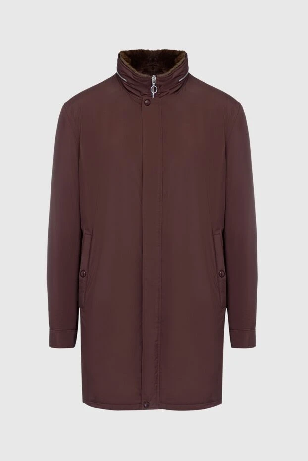 Seraphin мужские куртка на меху из нейлона коричневая мужская купить с ценами и фото 147358 - фото 1