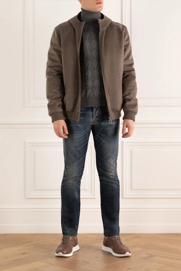 Seraphin man beige cashmere fur jacket for men buy with prices and photos 147361 - photo 2