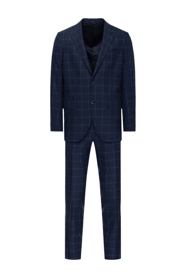 Sartoria Latorre man men's suit made of wool and cashmere, blue buy with prices and photos 147408 - photo 1