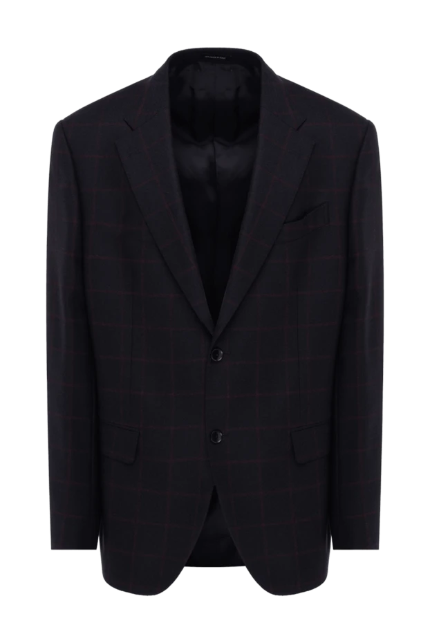 Sartoria Latorre man men's black wool jacket 147415 - photo 1