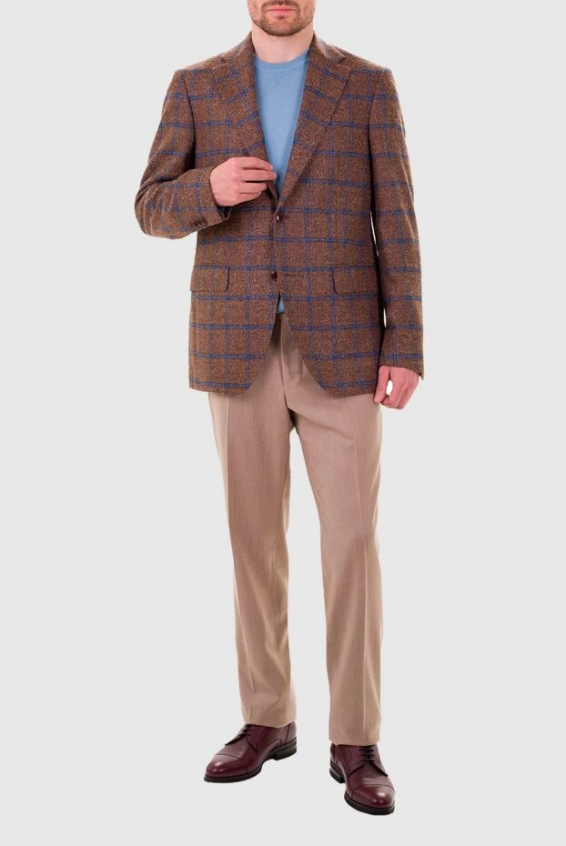 Sartoria Latorre мужские пиджак коричневый мужской купить с ценами и фото 147419 - фото 2