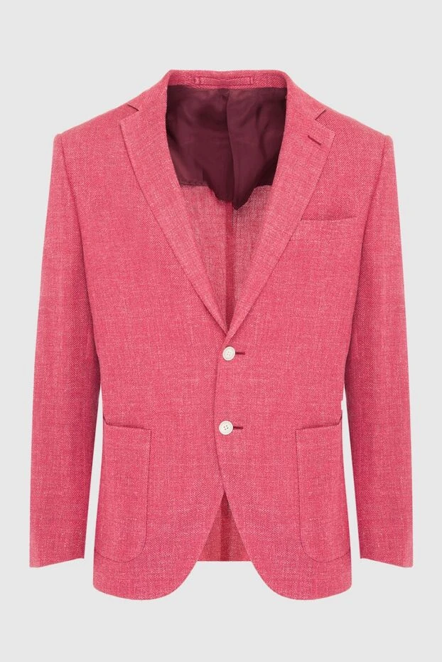 Lubiam мужские пиджак розовый мужской купить с ценами и фото 147453 - фото 1
