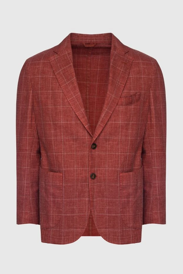 Lubiam мужские пиджак красный мужской купить с ценами и фото 147456 - фото 1