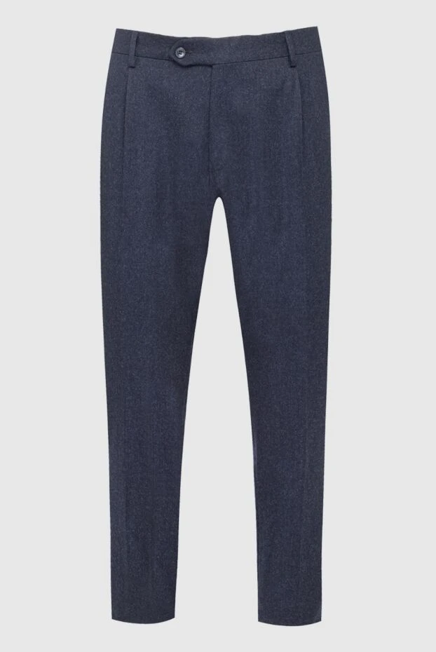 Lubiam black wool pants for men 147475 - photo 1