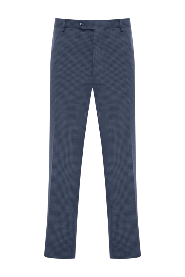 Lubiam мужские брюки из шерсти серые мужские купить с ценами и фото 147478 - фото 1