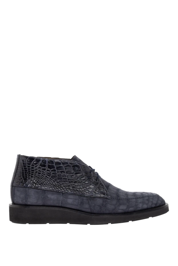 Tardini мужские мужские ботинки из кожи аллигатора синие купить с ценами и фото 147557 - фото 1