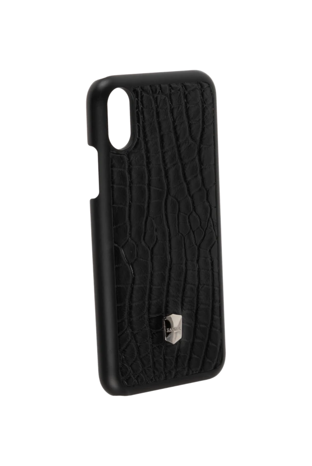 Tardini man alligator skin phone case black for men 147566 - photo 2