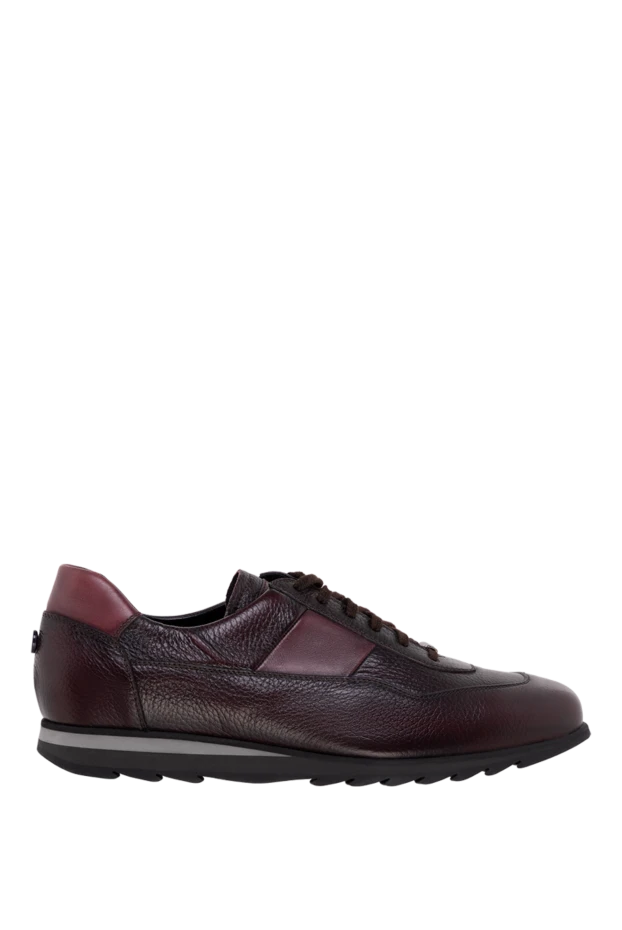 Barrett man burgundy leather sneakers for men buy with prices and photos 147590 - photo 1