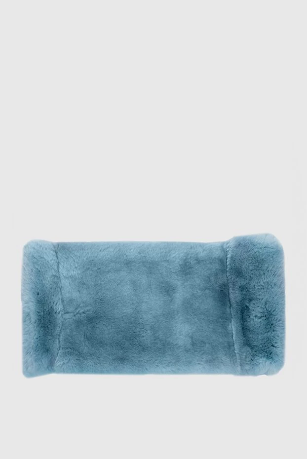 D.Exterior woman blue fur scarf for women 147622 - photo 1