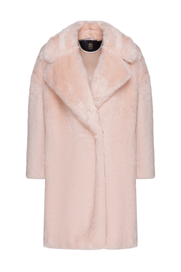 Il Cappottino woman women's pink fur coat made of acrylic and polyester buy with prices and photos 147627 - photo 1