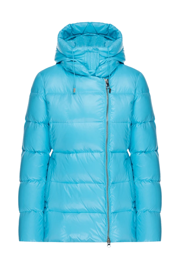 Violanti woman women's blue polyamide down jacket 147633 - photo 1