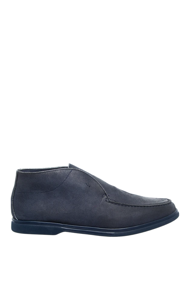 Andrea Ventura man blue leather deserts for men buy with prices and photos 147691 - photo 1
