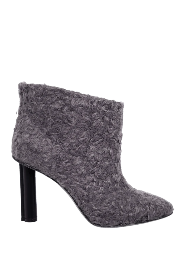 Stephen Venezia woman gray leather and fur boots for women 147707 - photo 1