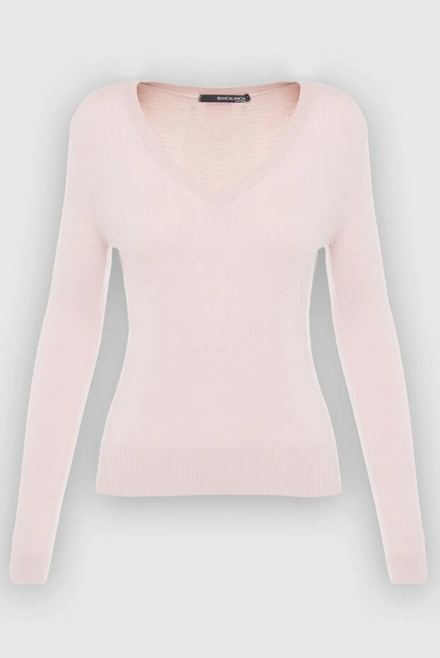 Biancalancia woman pink nylon and viscose jumper for women 147712 - photo 1