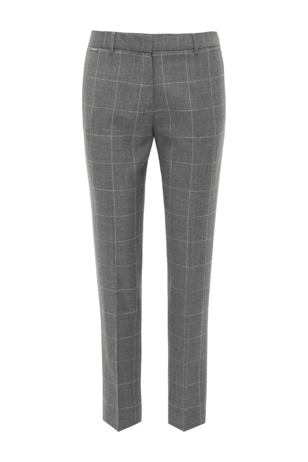 Biancalancia woman gray wool trousers for women buy with prices and photos 147717 - photo 1