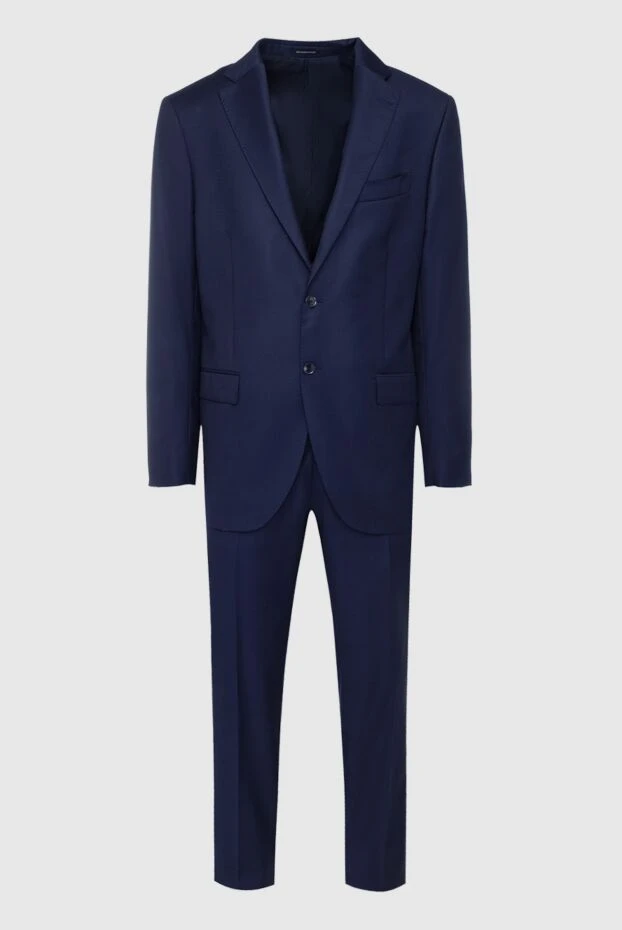 Sartoria Latorre man men's suit made of wool, blue buy with prices and photos 147746 - photo 1