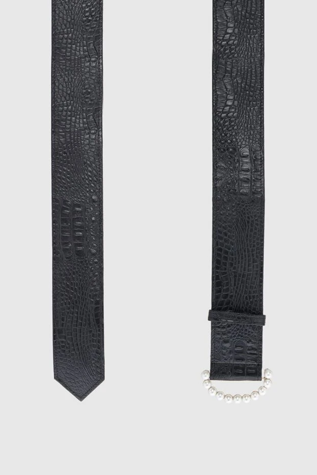 Giuseppe Di Morabito woman black leather belt for women buy with prices and photos 147777 - photo 2